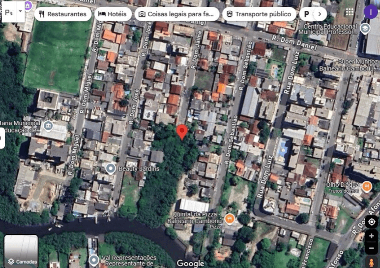 Terreno em leilão em Balneário Camboriú - SC — LOTE 8: Terrenos com 2.128,00 m² - Jardim Real BALNEÁRIO CAMBORIÚ SC
