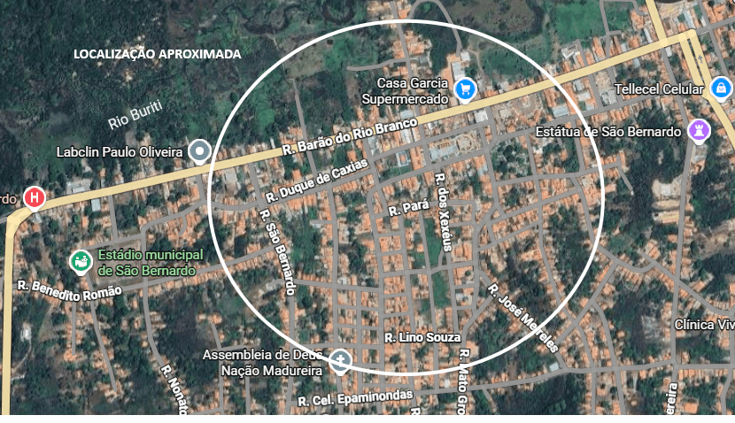 Comercial em leilão em São Bernardo - MA, bairro Centro — LOTE 1: Imóvel comercial de 134,40m² + Terreno com 514,5 m² - (02) SÃO BERNARDO MA