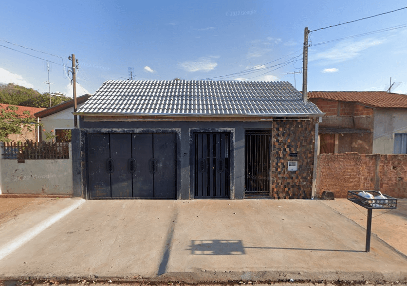 Terreno em leilão em Andradina - SP — LOTE 1: Imóvel residencial com 69,55m² - Vila Mineira - (02)