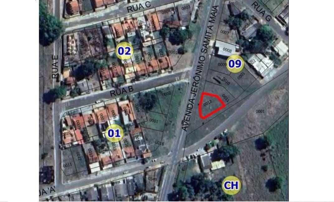Foto 2 de 4: Terreno em leilão em Alto Araguaia - MT — LOTE 1: Lote de terras com 367,22m² - Morada do Sol ALTO ARAGUAIA MT