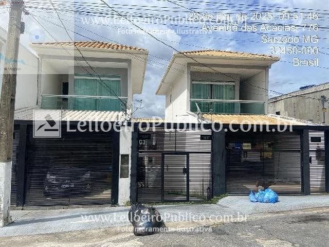 Casa em leilão em Sarzedo - MG — SARZEDO (MG): CASA, 76,5M2