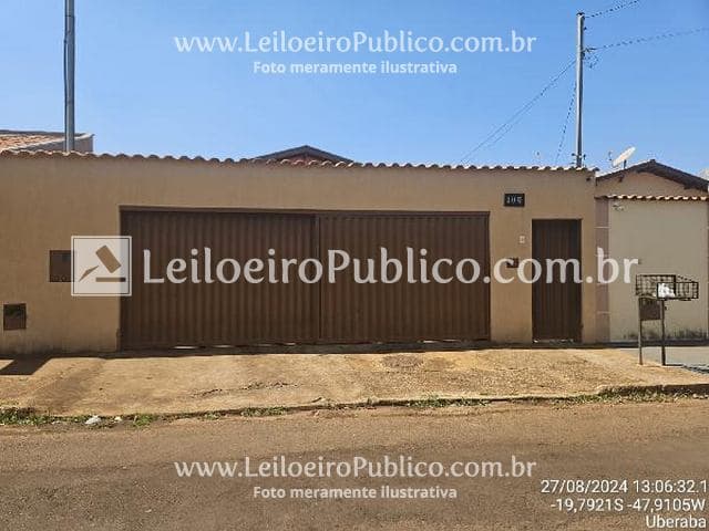 Casa em leilão em Uberaba - MG — UBERABA (MG): CASA, 67,47M2