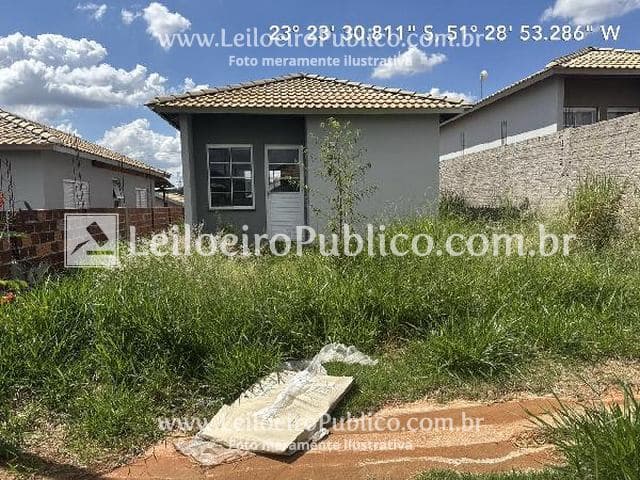 Casa em leilão em Arapongas - PR — ARAPONGAS (PR): CASA, 43,85M2