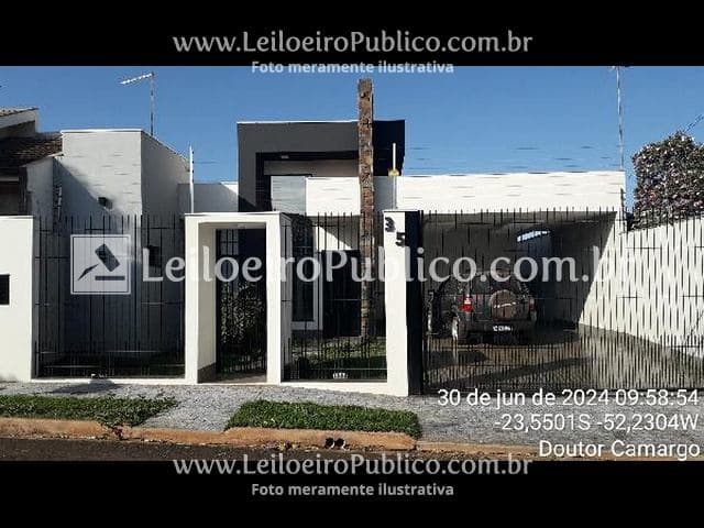 Casa em leilão em Doutor Camargo - PR — DOUTOR CAMARGO (PR): CASA, 150,28M2