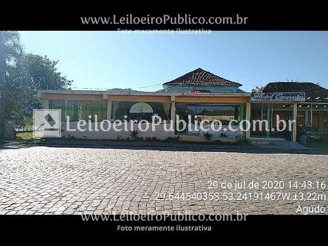 Comercial em leilão em Agudo - RS — AGUDO (RS): COMERCIAL, 627,3M2