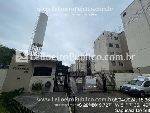 Apartamento em leilão em Sapucaia Do Sul - RS — SAPUCAIA DO SUL (RS): APTO, 50,06M2