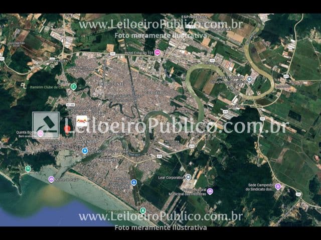 Foto 9 de 10: Terreno em leilão em Itajaí - SC, bairro Fazenda — ITAJAÍ (SC): IMÓVEL 504,00 m²