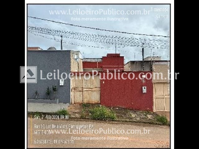 Casa em leilão em Parauapebas - PA, bairro Bairro dos Minérios — PARAUAPEBAS (PA):  CASA 73,4M2