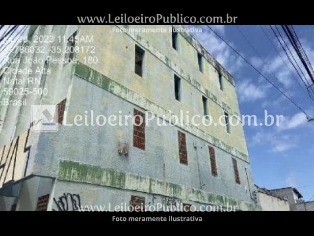 Foto 2 de 3: Comercial em leilão em Natal - RN, bairro Cidade Alta — NATAL (RN):  PRÉDIO 663,04M2