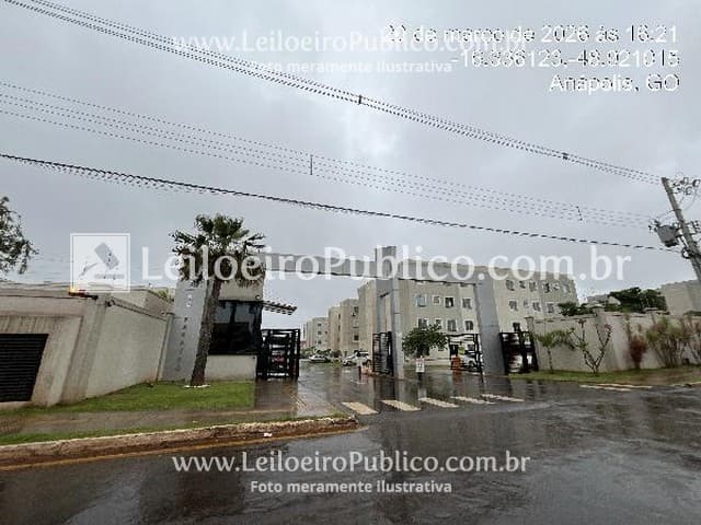 Apartamento em leilão em Anápolis - GO — ANÁPOLIS (GO):  APARTAMENTO 53,45M2
