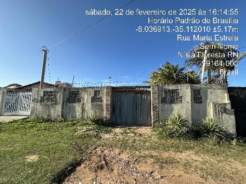 Casa em leilão em Nísia Floresta - RN — LOTE 386 [8444414789734] CASA 140M² - NÍSIA FLORESTA/RN