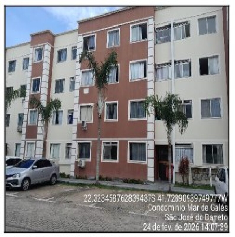 Apartamento em leilão em Macaé - RJ, bairro São José do Barreto — LOTE 296 [8555527517855] APARTAMENTO 45,24M² - MACAE / RJ