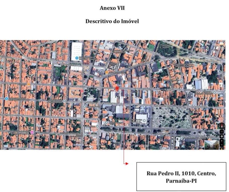 Comercial em leilão em Parnaíba - PI, bairro Centro — LOTE 001 PRÉDIO COMERCIAL