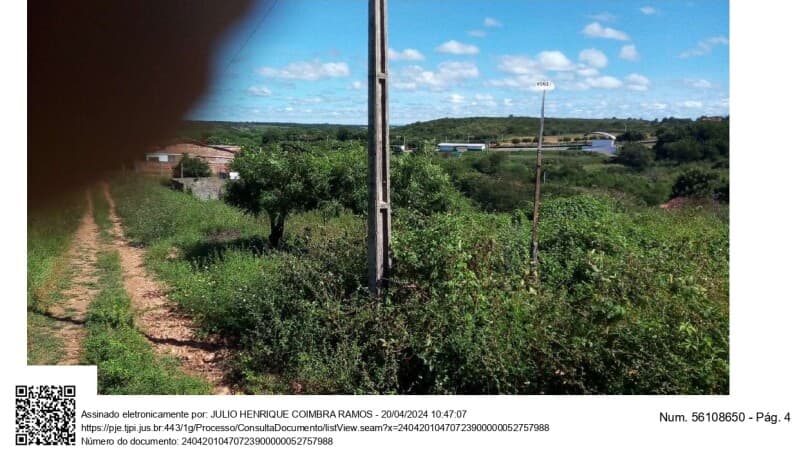 Foto 4 de 5: Terreno em leilão em Avelino Lopes - PI — LOTE 001 LOTES DE TERRENOS