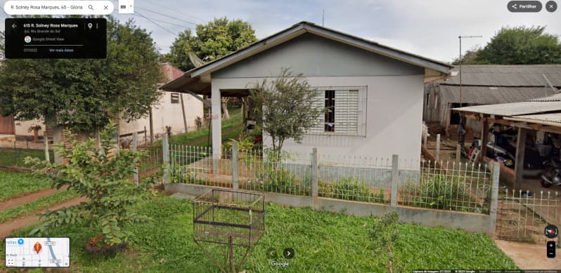 Comercial em leilão em Ijuí - RS — LOTE 002 RESIDÊNCIA URBANA COM 85,12M² NO BAIRRO GLÓRIA, EM IJUÍ/RS