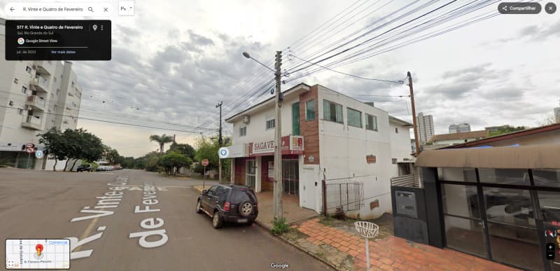 Foto 5 de 6: Terreno em leilão em Ijuí - RS — LOTE 001 TERRENO URBANO COM ÁREA DE 218,50M², SITUADO NA RUA VINTE E QUATRO DE FEVEREIRO, NO CENTRO