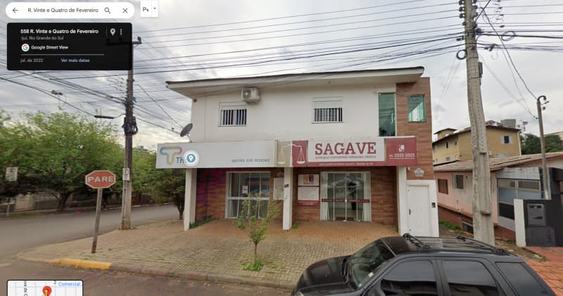 Foto 1 de 6: Terreno em leilão em Ijuí - RS — LOTE 001 TERRENO URBANO COM ÁREA DE 218,50M², SITUADO NA RUA VINTE E QUATRO DE FEVEREIRO, NO CENTRO