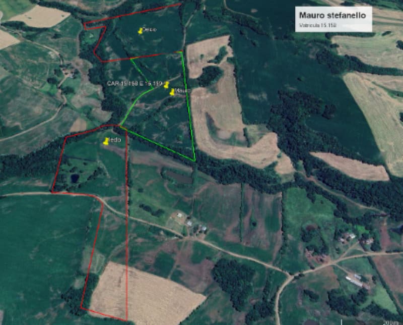 Foto 1 de 9: Terreno em leilão em Jaboticaba - RS — LOTE 001-2 FRAÇÃO DE TERRAS COM A SUPERFÍCIE DE 27.000,00M², SITUADO NA LINHA BARREIRO, MUNICÍPIO DE
