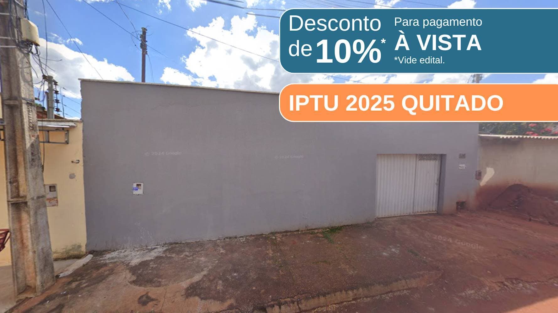 Casa em leilão em Trindade - GO — Casa no Setor Palmares em Trindade/GO