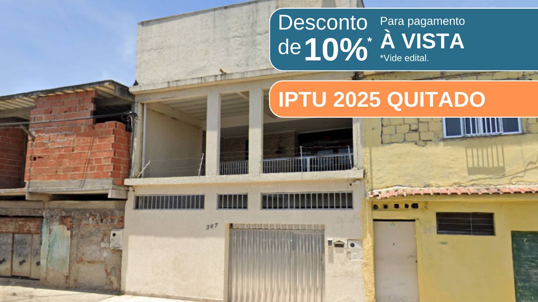 Casa em leilão em Nilópolis - RJ — Casa em Kubitschuek - Nilópolis/RJ