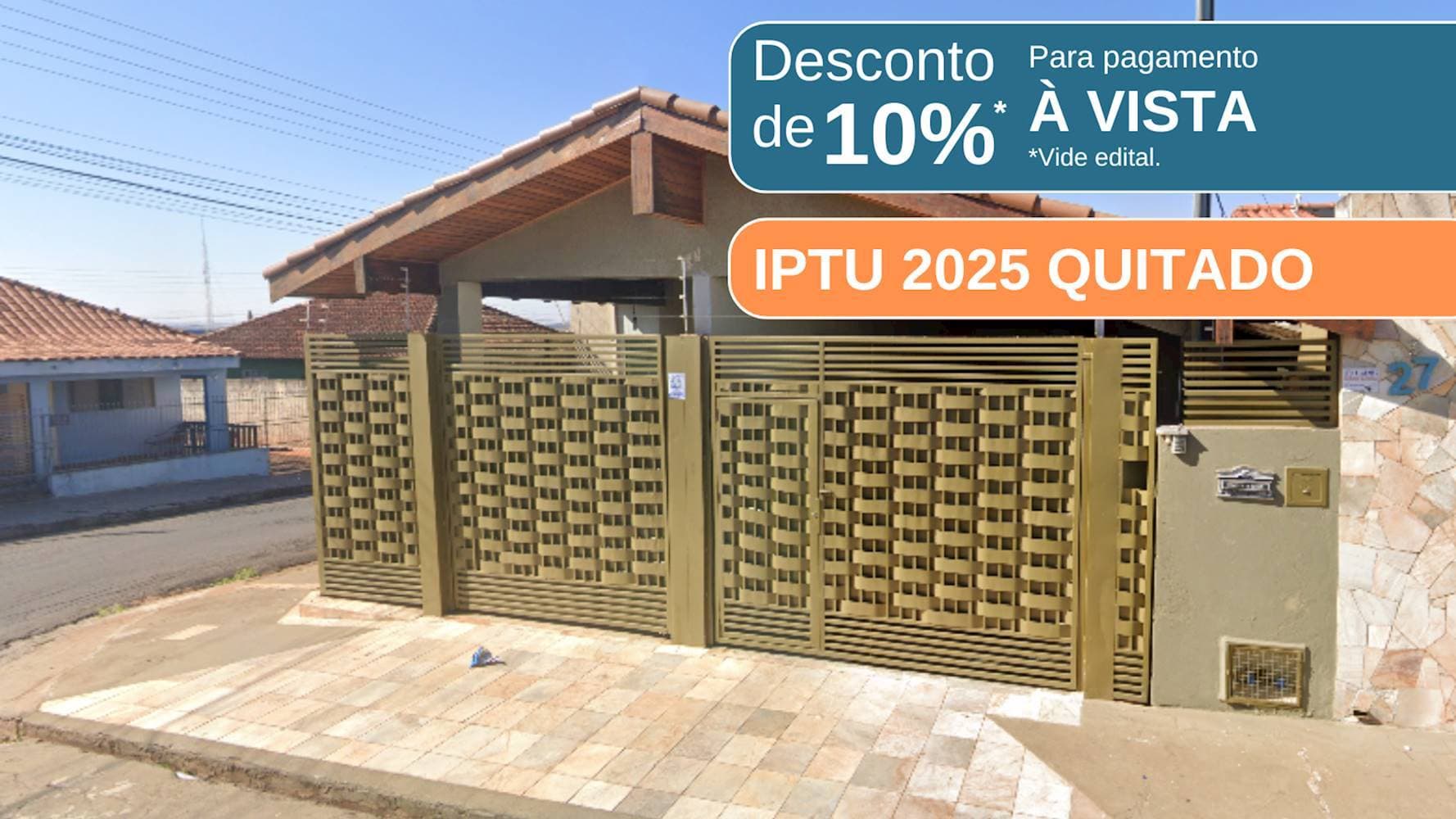 Casa em leilão em Ourinhos - SP — Casa na Vila Margarida em Ourinhos/SP
