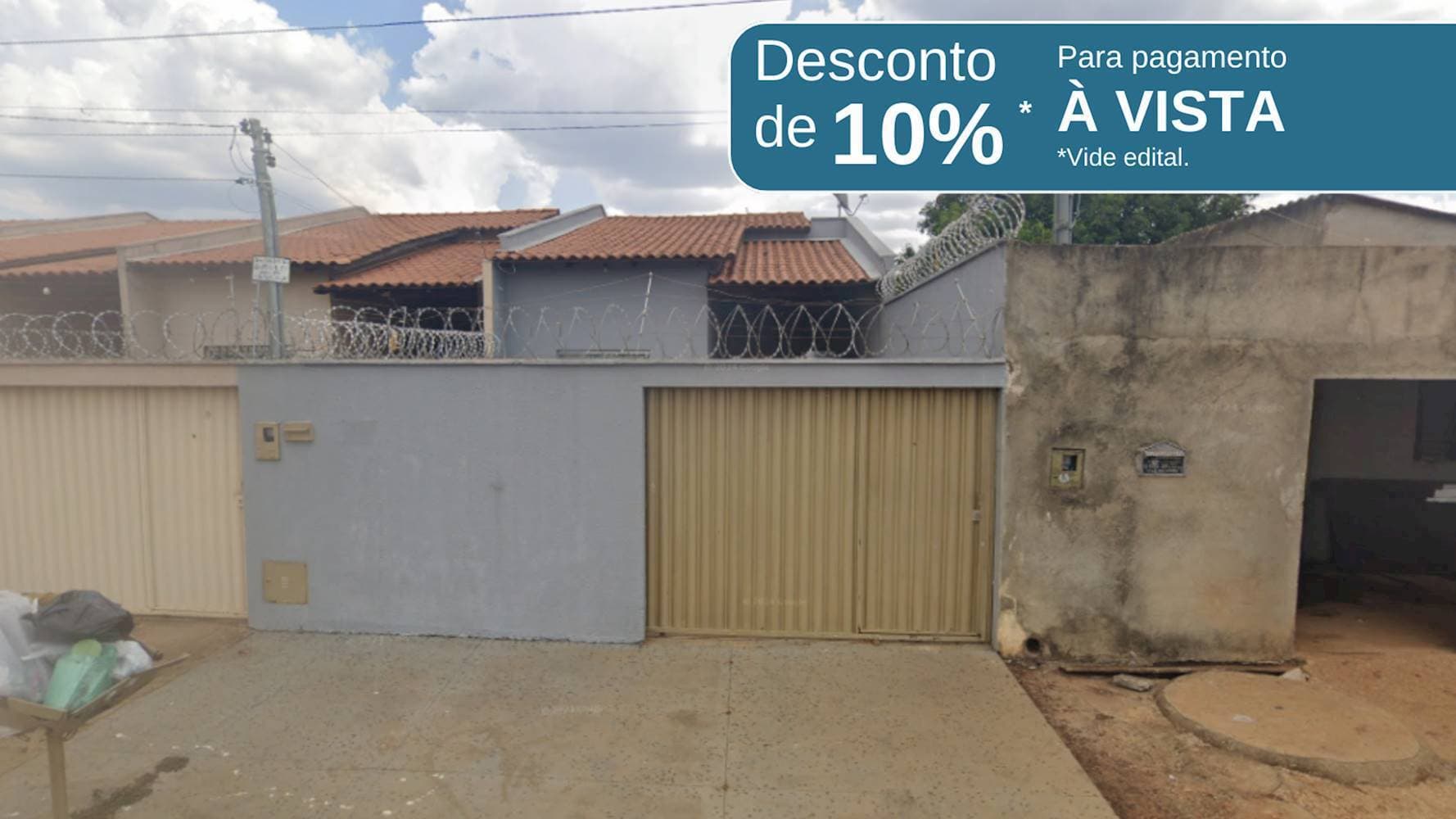 Foto 1 de 6: Casa em leilão em Aparecida de Goiânia - GO — Casa na Vila Delfiori em Aparecida de Goiânia/GO