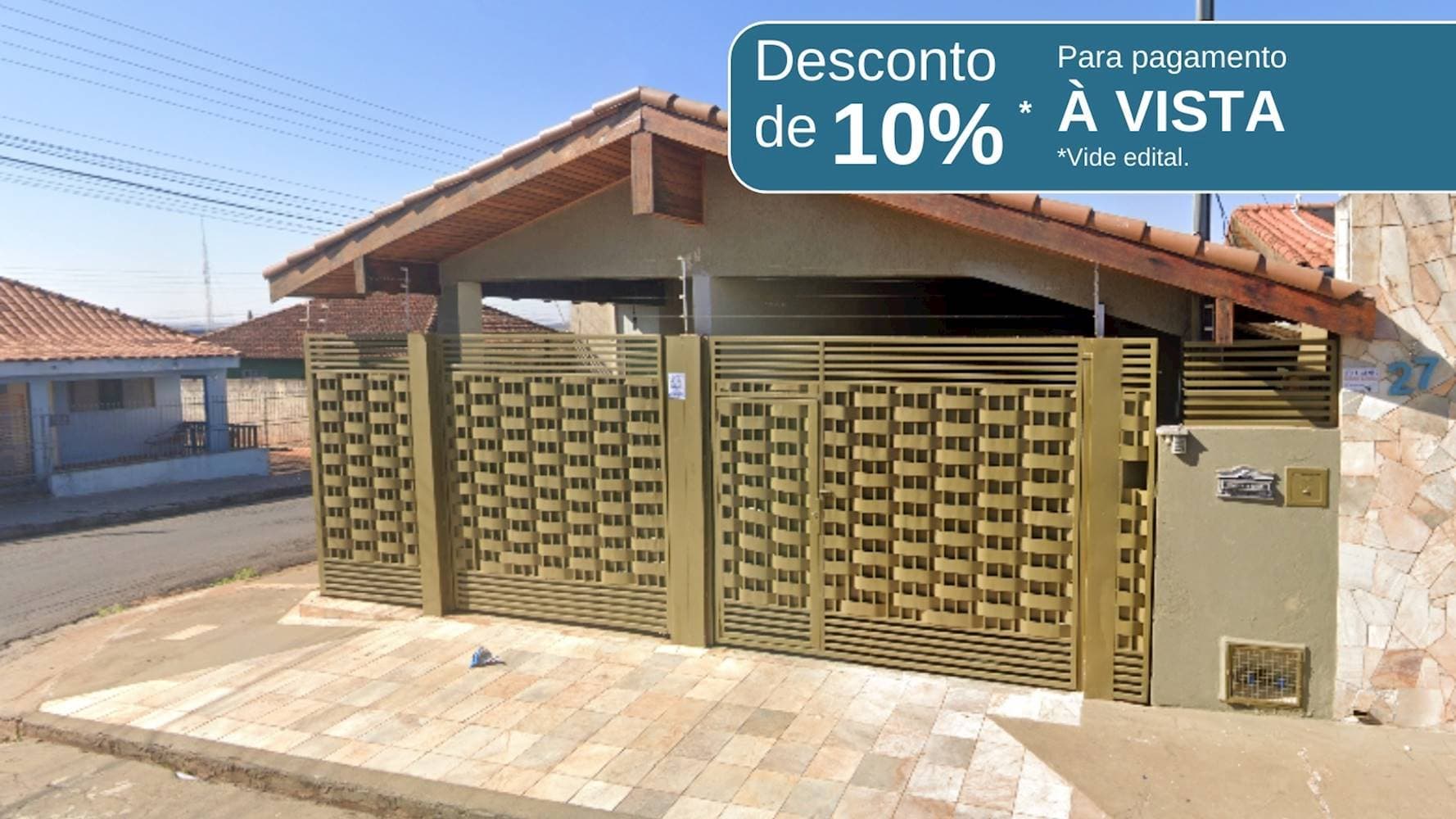 Foto 1 de 4: Casa em leilão em Ourinhos - SP — Casa na Vila Margarida em Ourinhos/SP