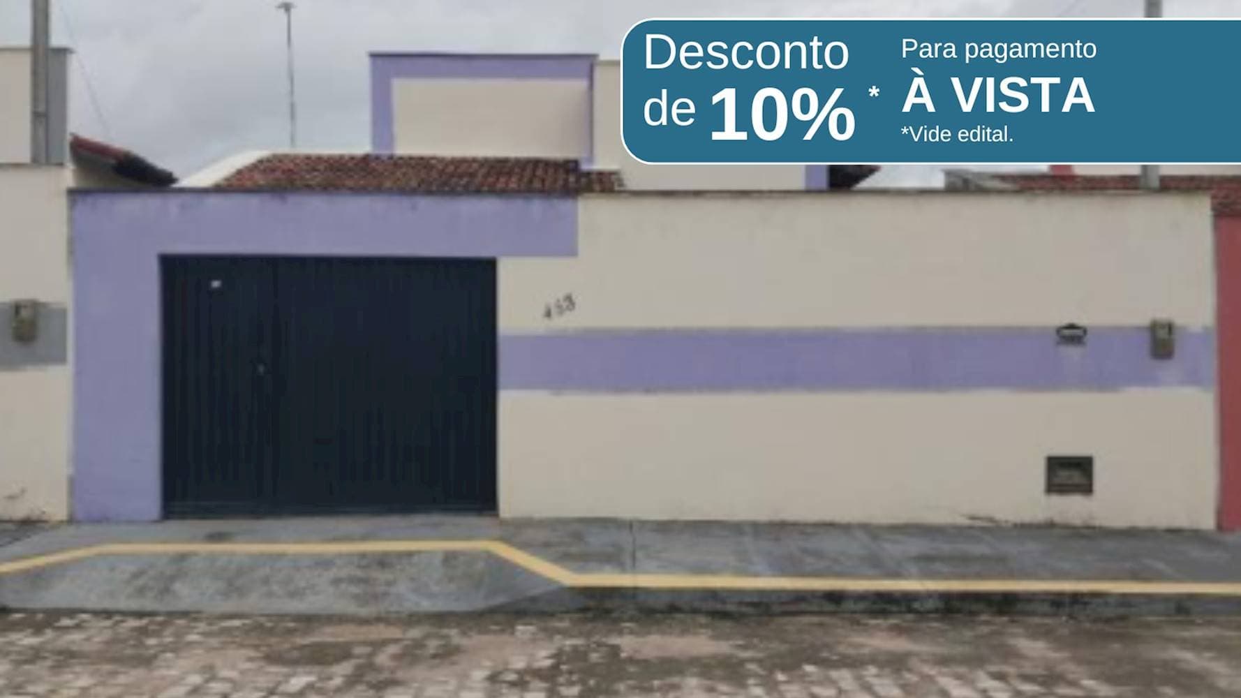 Foto 1 de 6: Casa em leilão em Extremoz - RN — Casa no Centro em Extremoz/RN
