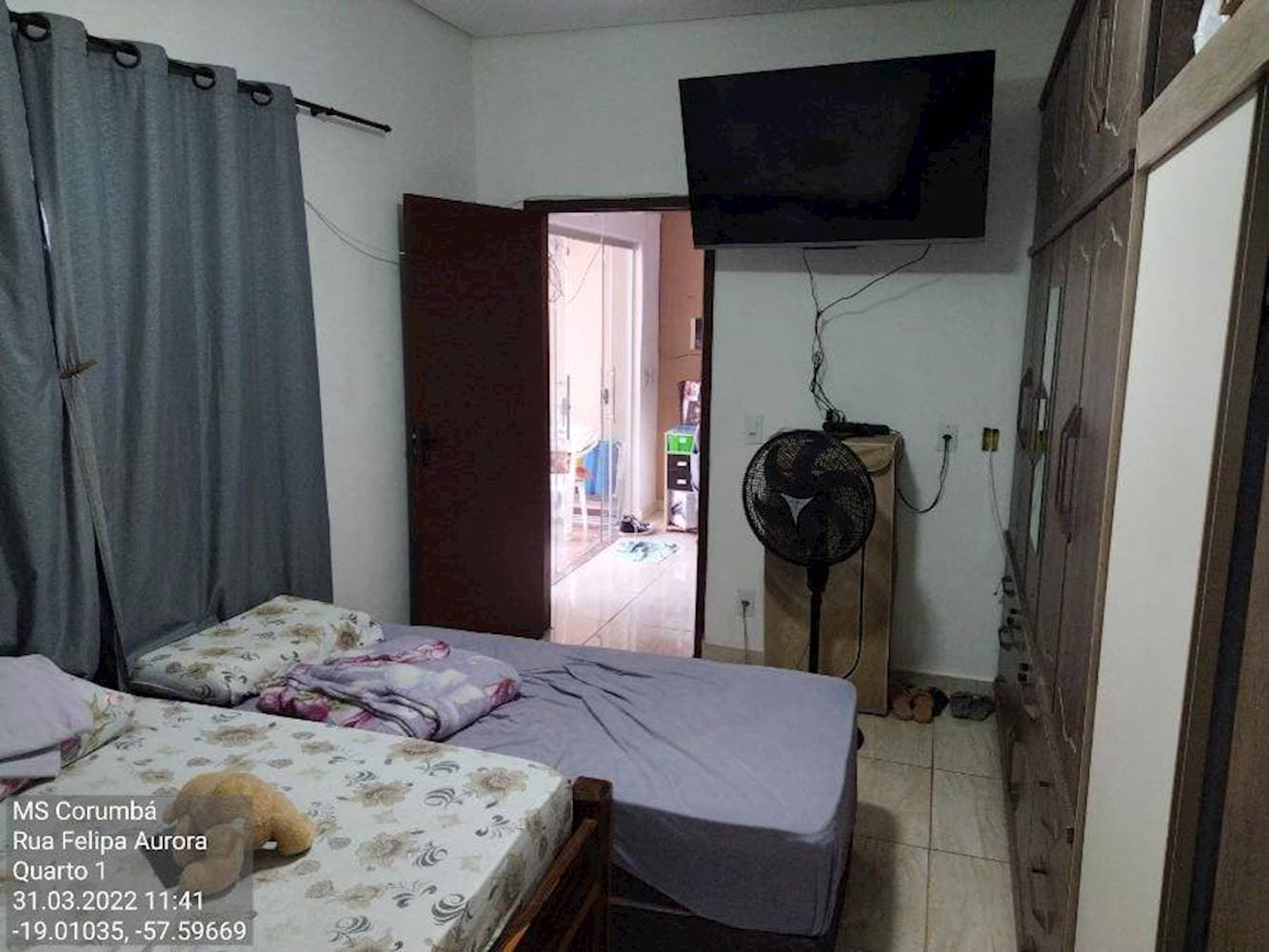 Foto 10 de 15: Casa em leilão em Ladário - MS — Casa, Padrão, 1 vaga(s) de garagem