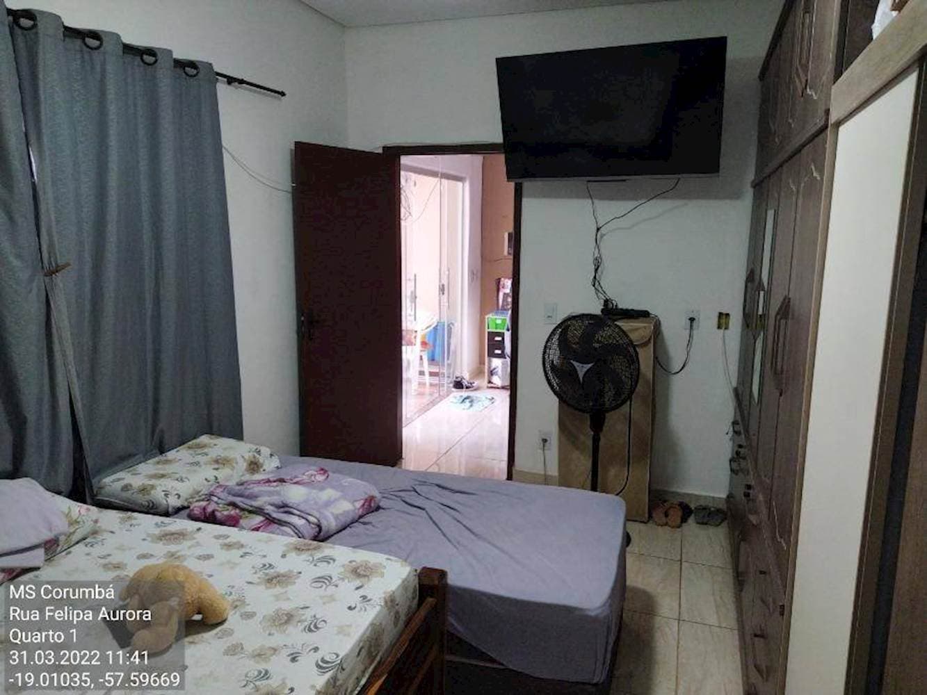 Foto 10 de 15: Casa em leilão em Ladário - MS — Casa, Padrão, 1 vaga(s) de garagem