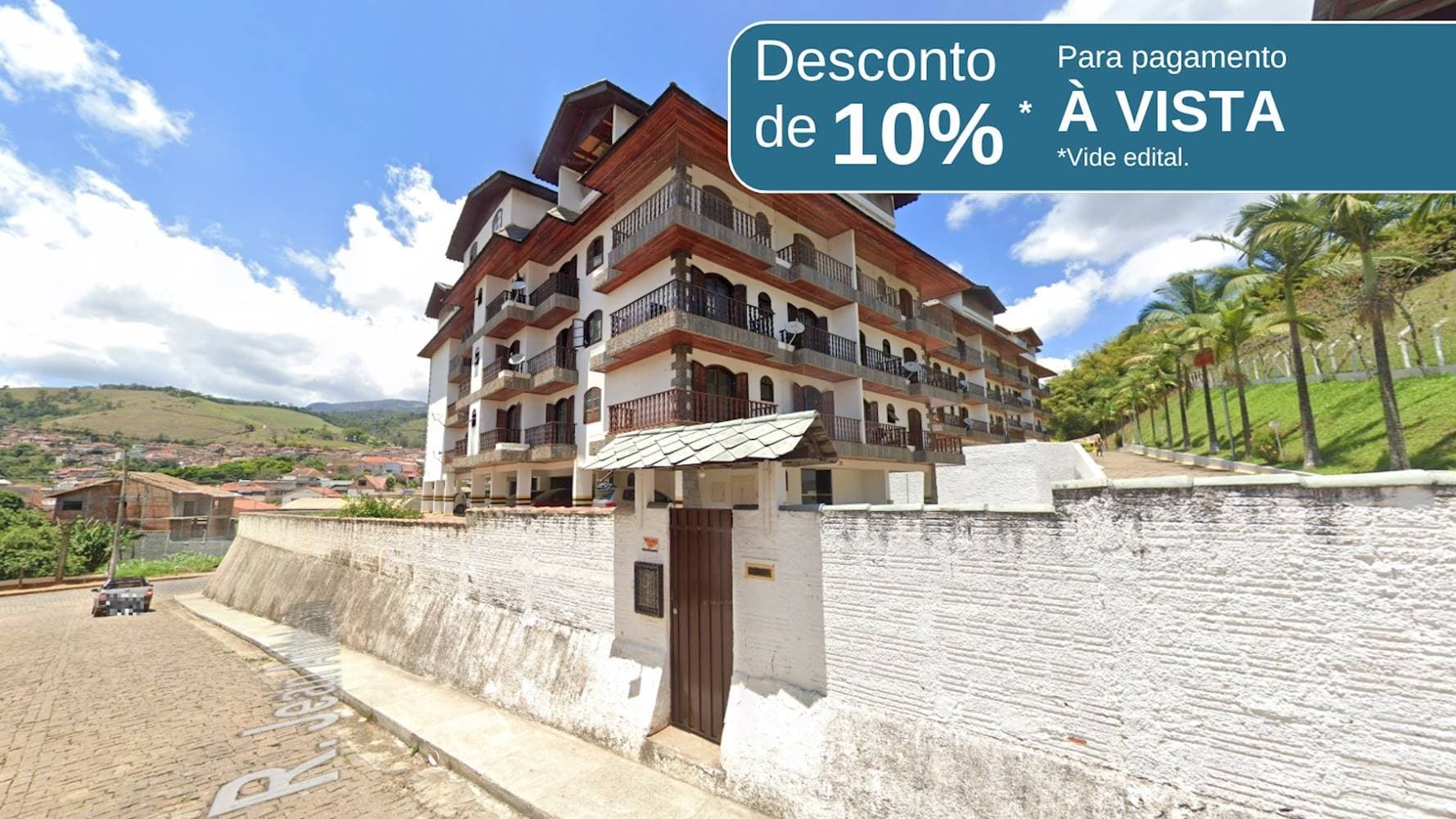 Foto 1 de 7: Apartamento em leilão em Cristina - MG — Apartamento no "Edifício Recanto das Rosas" - Centro - Cristina/MG
