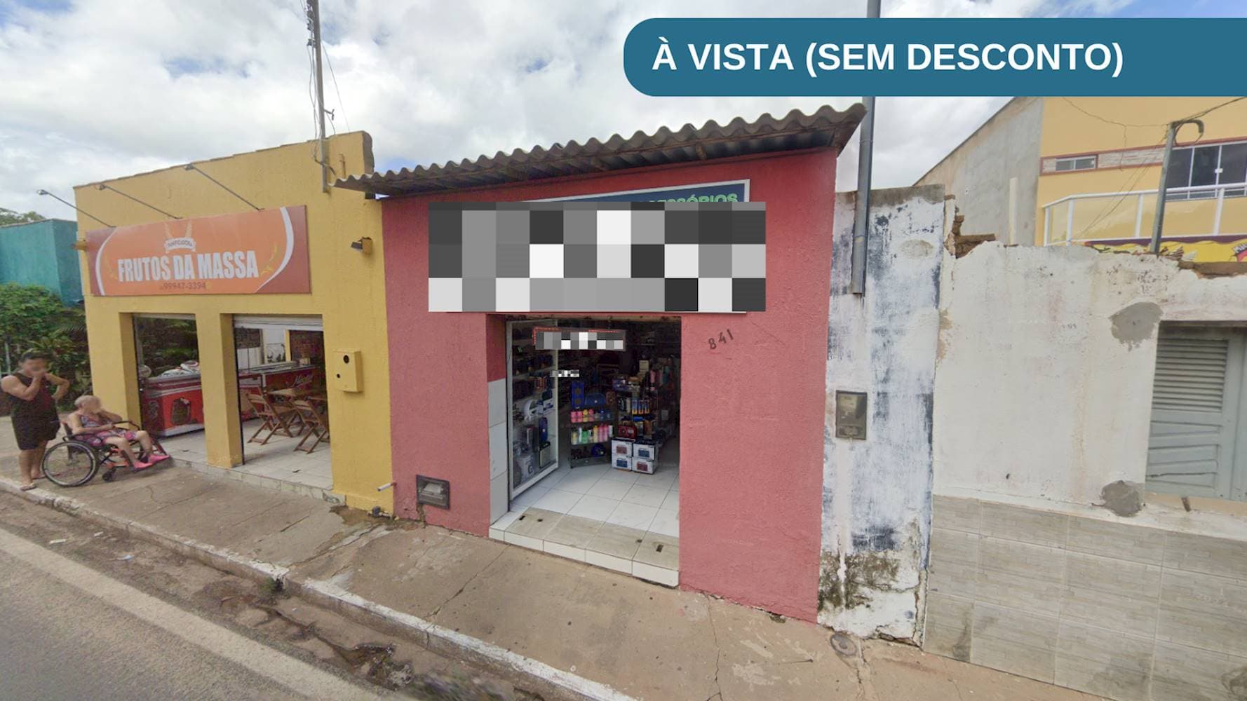 Foto 1 de 5: Comercial em leilão em Brasileira - PI — Loja no Centro de Brasileira/PI