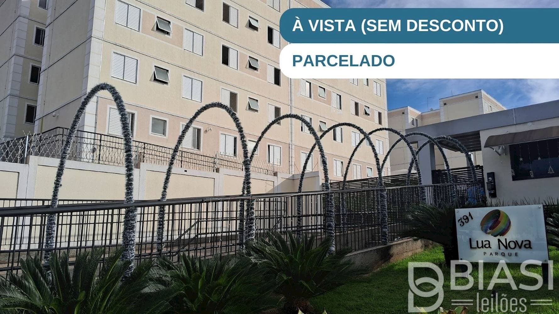 Foto 1 de 7: Apartamento em leilão em Limeira - SP — Apartamento no Parque Lua Nova em Limeira/SP
