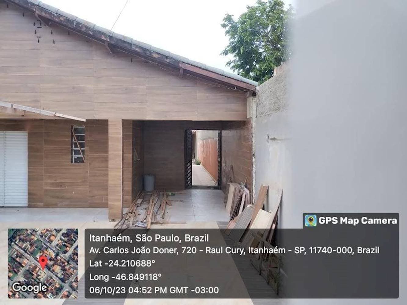 Foto 3 de 3: Casa em leilão em Itanhaém - SP — Casa em  Balneário Tupy - Itanhaém/SP