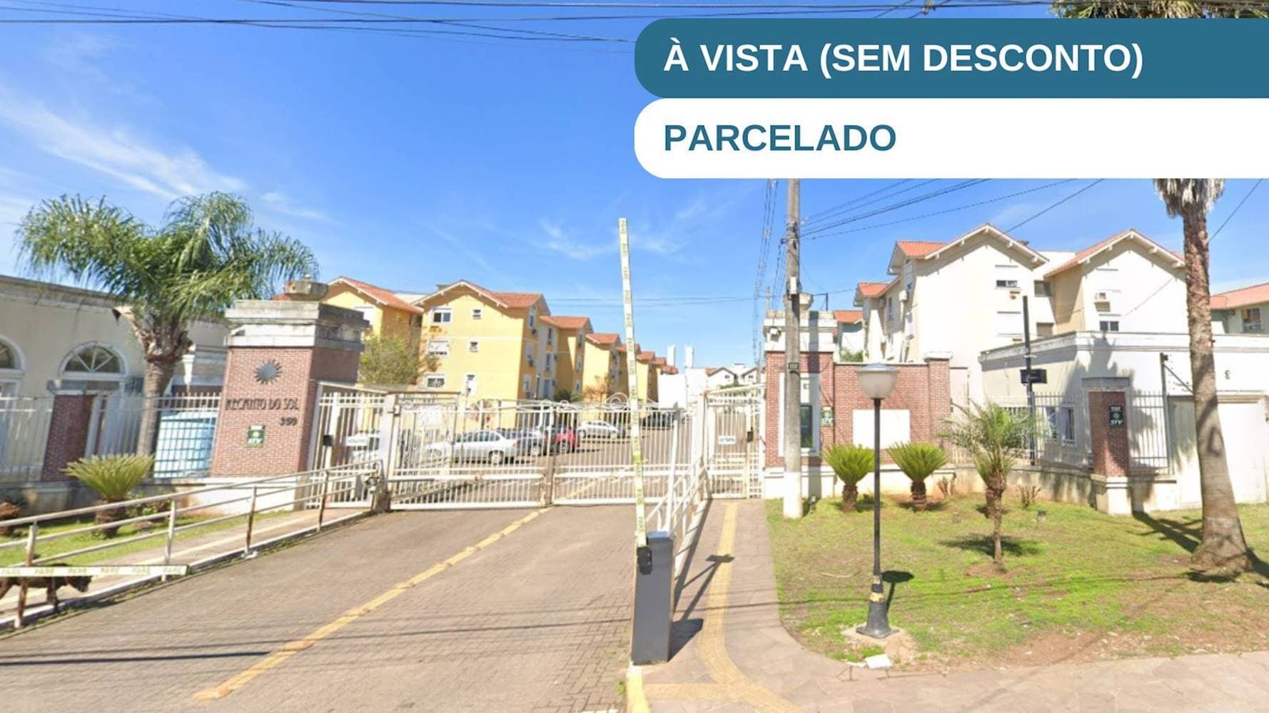 Foto 1 de 6: Apartamento em leilão em Canoas - RS — Apartamento no "Condomínio Residencial Recanto do Sol" - Mato Grande - Canoas/RS