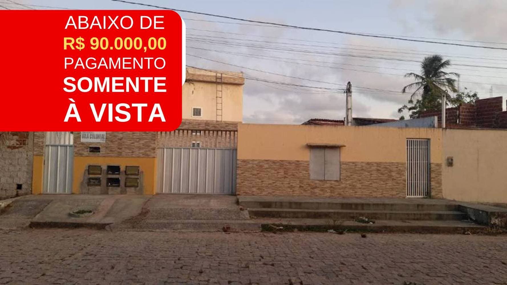Foto 1 de 13: Casa em leilão em São Gonçalo Do Amarante - RN — Casa no "Condomínio Vila Colonial" - Olho D'água - São Gonçalo Do Amarante/RN