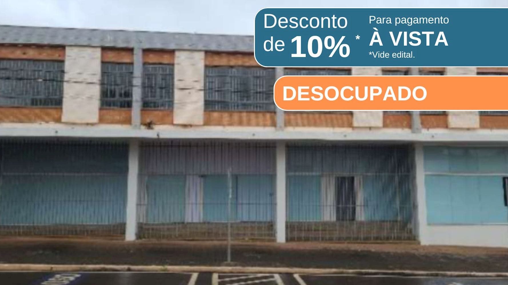 Foto 1 de 4: Comercial em leilão em Centenário Do Sul - PR, bairro Centro — Loja Comercial em Centenário do Sul/PR