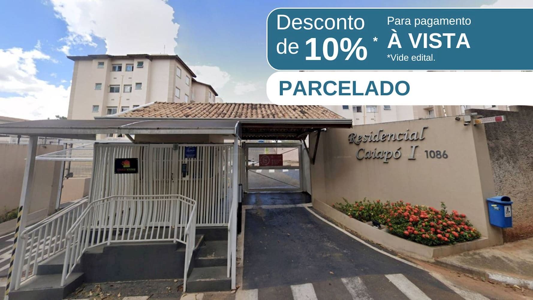 Foto 1 de 4: Apartamento em leilão em Campinas - SP, bairro Parque Residencial Caipó — Apartamento no "Condomínio Residencial Caiapó I" - Parque Residencial Caipó - Campinas/SP