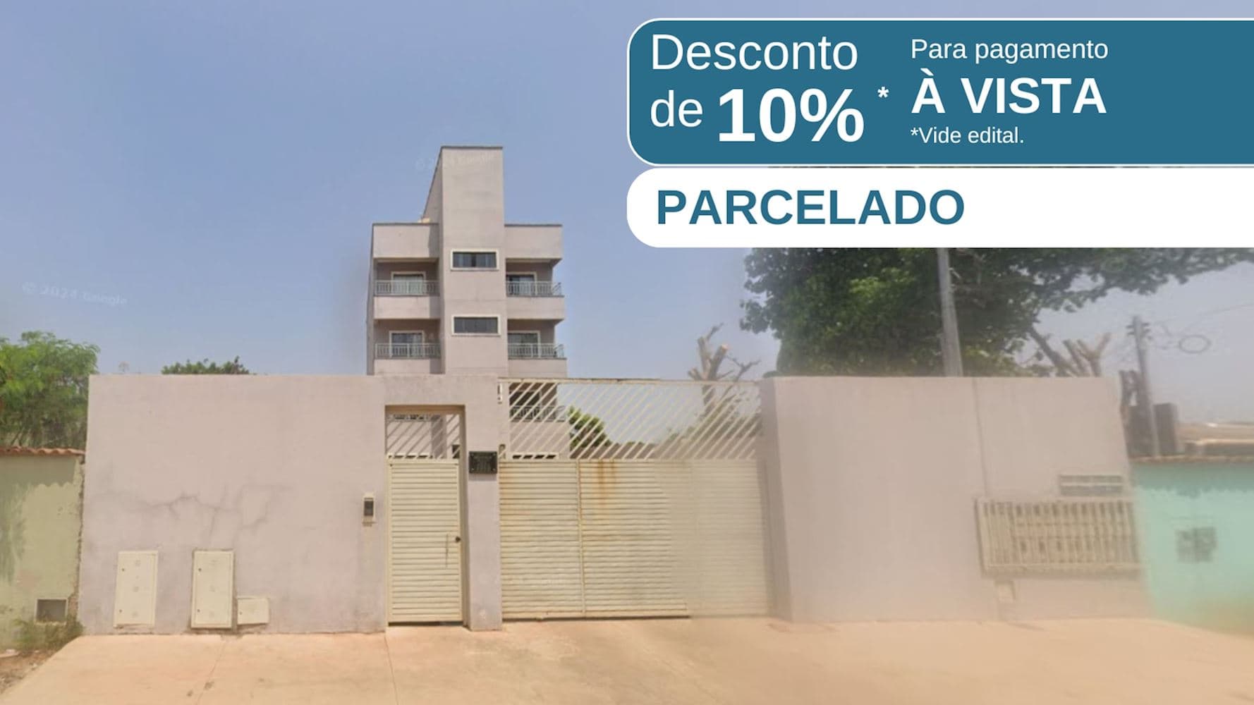 Foto 1 de 6: Apartamento em leilão em Santo Antônio Do Descoberto - GO, bairro Centro — Apartamento no "Condomínio Residencial Belleville" - Centro - Santo Antônio do Descoberto/GO