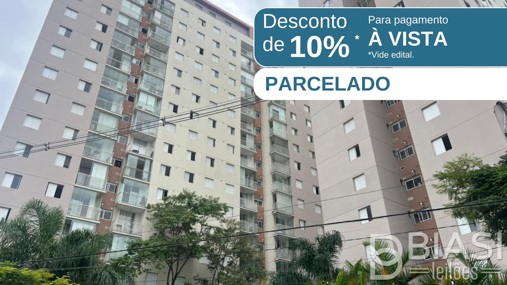 Foto 1 de 10: Apartamento em leilão em São Paulo - SP, bairro Vila Prudente — Apartamento no "Condomínio Edifício Estações Mooca" - Vila Prudente - São Paulo/SP