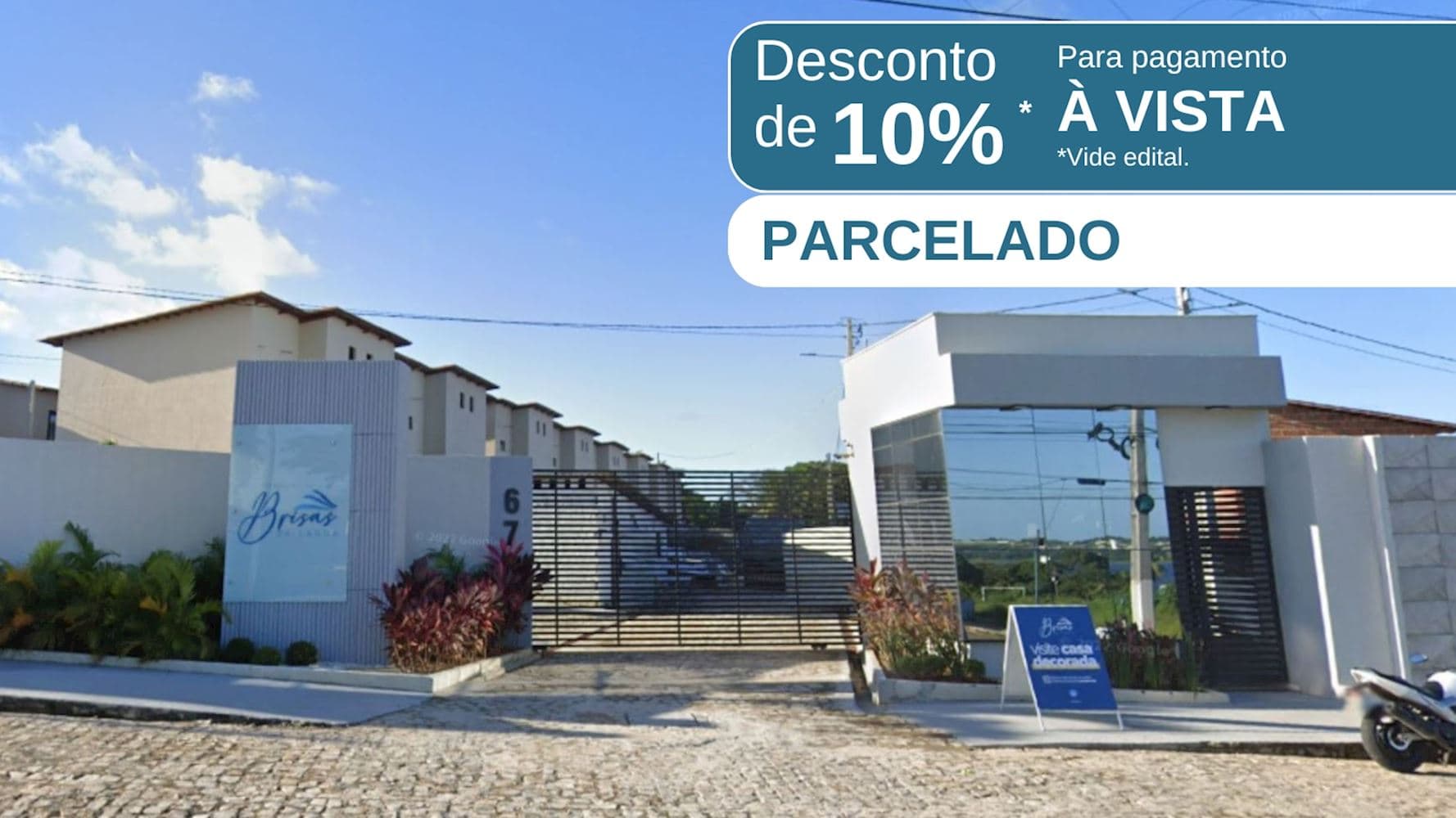Foto 1 de 5: Casa em leilão em Extremoz - RN, bairro Passagem da Vila — Casa no "Condomínio Residencial Brisas da Lagoa" - Passagem da Vila - Extremoz/RN