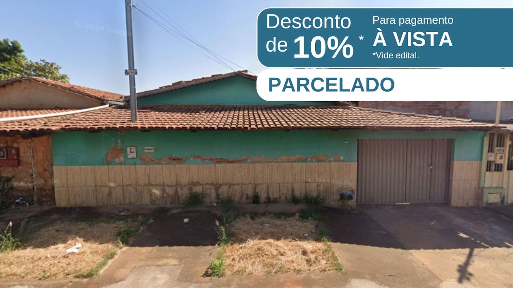 Foto 1 de 7: Casa em leilão em Trindade - GO, bairro Jardim Marista — Casa no Jardim Marista - Trindade/GO