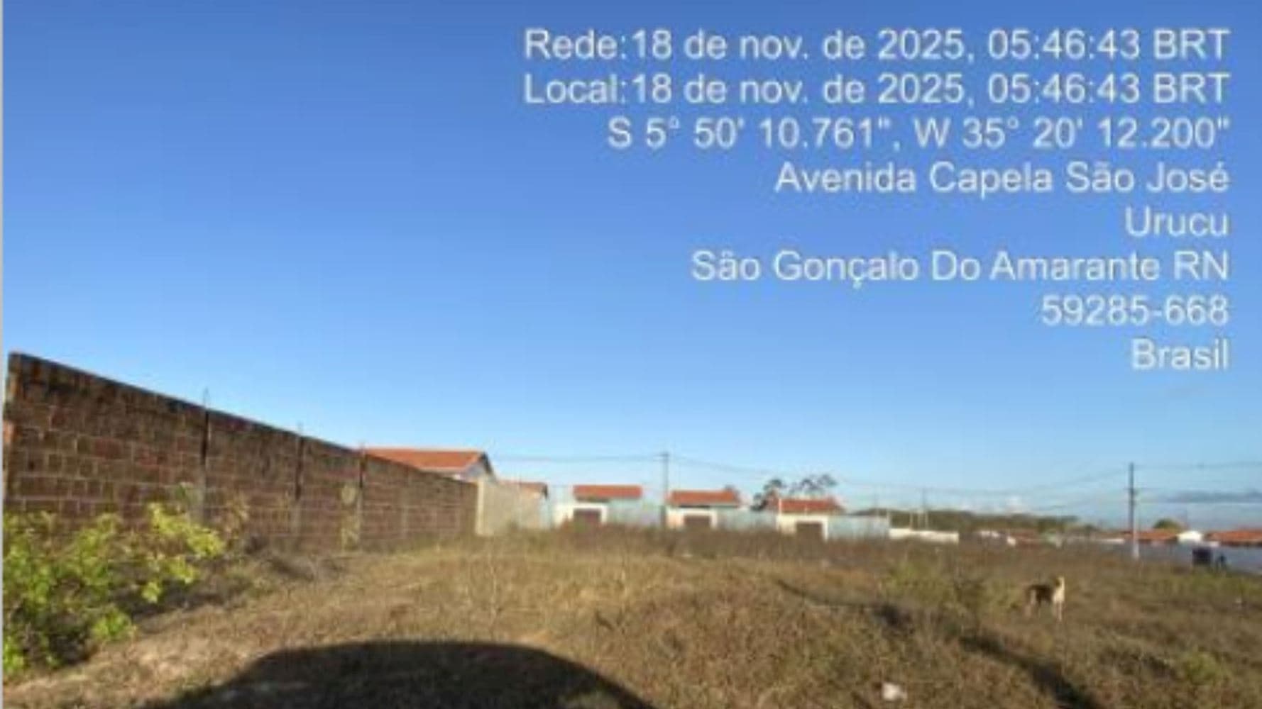 Foto 1 de 3: Terreno em leilão em São Gonçalo Do Amarante - RN, bairro São José — Terreno na Capela São José em São Gonçalo do Amarante/RN