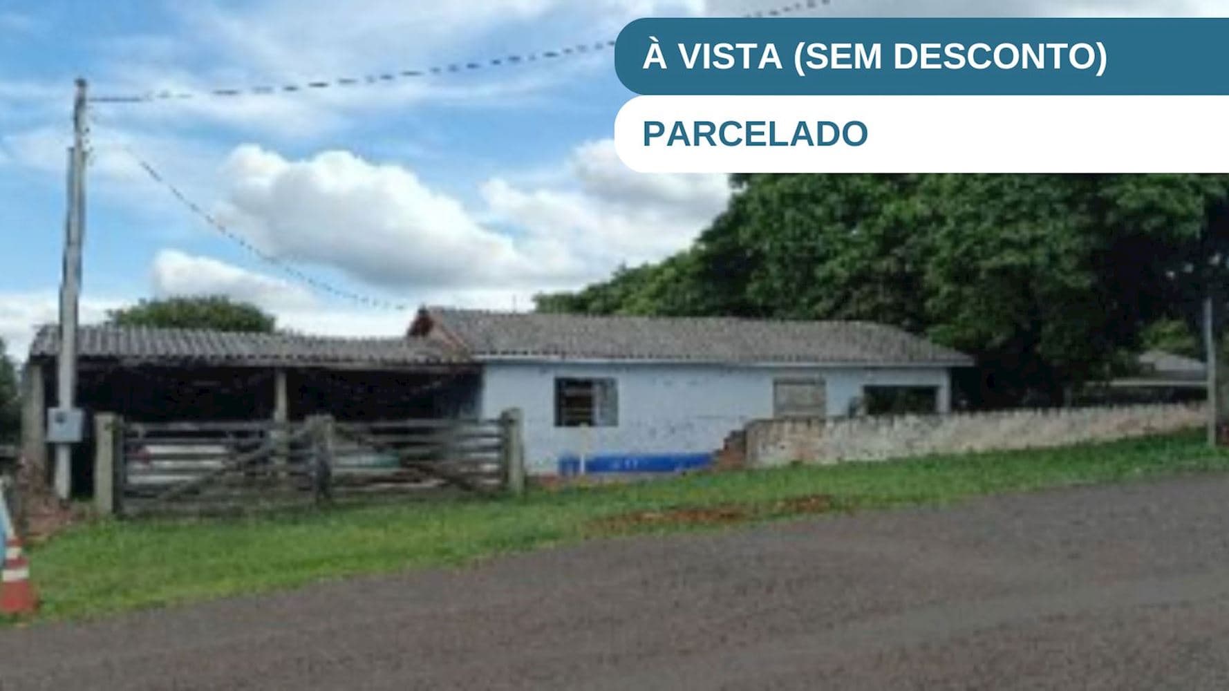 Foto 1 de 5: Casa em leilão em Diamante D'oeste - PR, bairro Mutirão — Casa no Bairro Mutirão - Diamante D'Oeste/PR