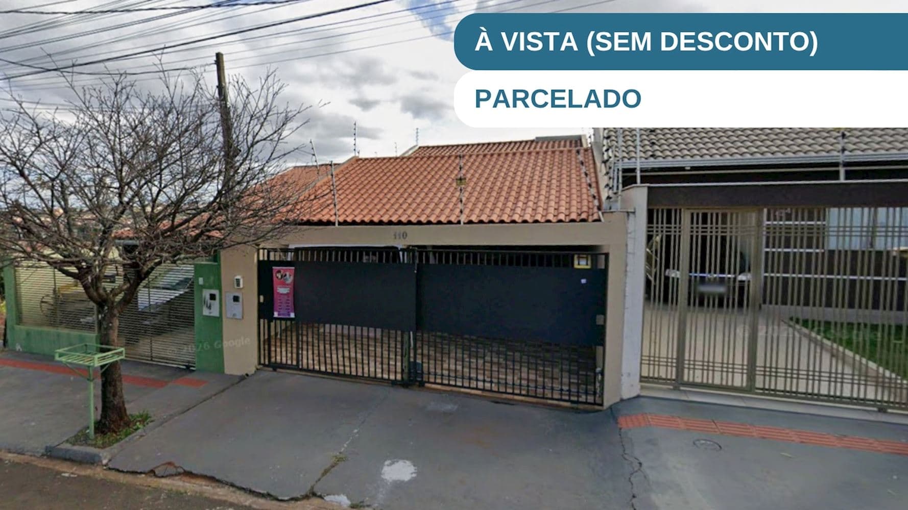 Foto 1 de 4: Casa em leilão em Londrina - PR, bairro Jardim Sabará Iii — Casa no Jardim Sabará III em Londrina/PR