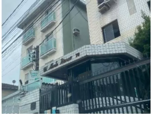Apartamento em leilão em São Vicente - SP — Apartamento - Edifício Monte Bianco - Catiapoã - São Vicente/SP