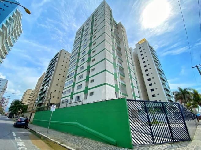 Foto 4 de 18: Apartamento em leilão em Praia Grande - SP — Apartamento, 43,53m², Edifício Camilla, Tupi, Praia Grande/SP