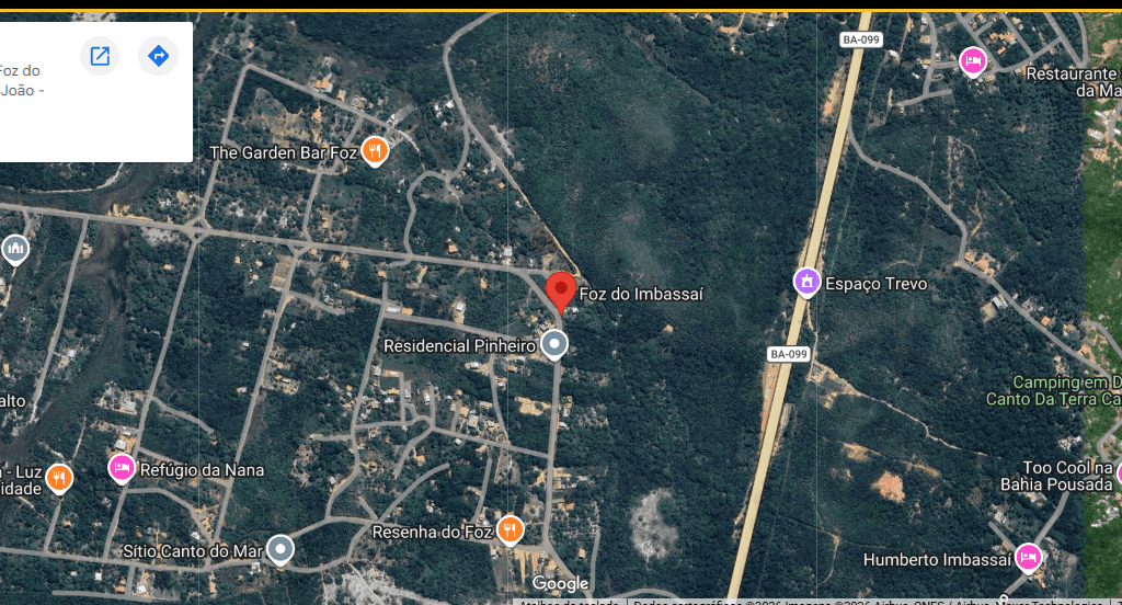 Foto 2 de 3: Terreno em leilão em Mata De São João - BA — LOTE DE TERRENO SOB No 99 DA QUADRA C – 4, INTEGRANTE DO LOTEAMENTO DENOMINADO “CHÁCARAS FOZ DO IMBASSAÍ” - MATA DE SÃO JOÃO/BAHIA