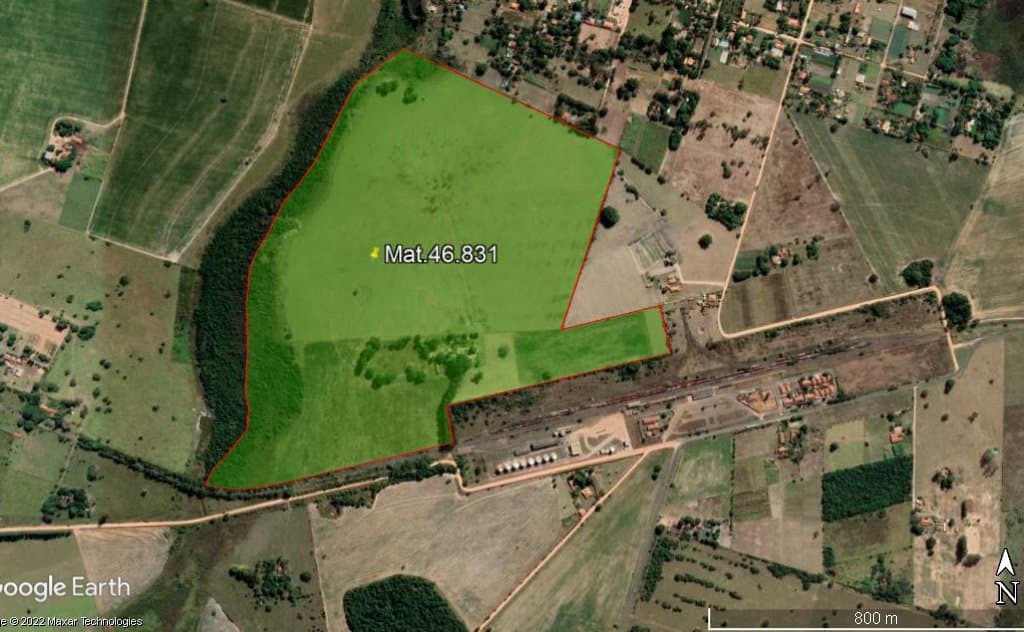 Area Rural em leilão em Araçatuba - SP — PARTE IDEAL de 33,33% do Imóvel Rural com 66 hectares, Estância Conquista, Araçatuba, SP
