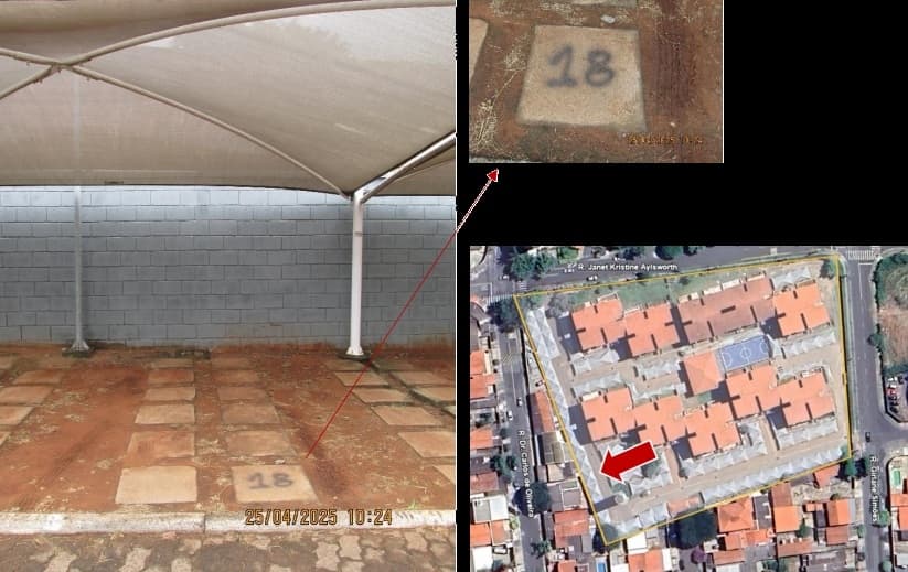 Foto 4 de 6: Vaga de Garagem em leilão em Campinas - SP — Apartamento, Vaga de Garagem, 60,30m², Residencial Monte Moriah, Campinas/SP